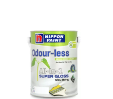 Sơn Nước Nội Thất Nippon Odour-less All-in-1 Siêu Bóng