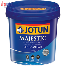 Sơn nội thất cao cấp Majestic Đẹp Hoàn Hảo Bề Mặt Bóng 1L (màu trắng)