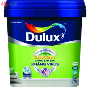 Sơn Nội Thất Dulux EasyClean Chống Bám Bẩn Kháng Virus - Bề Mặt Mờ