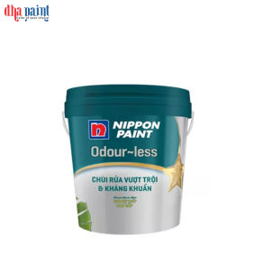 Sơn Nước Nội Thất Nippon Paint Odour-less Chùi Rửa Vượt Trội & Kháng Khuẩn