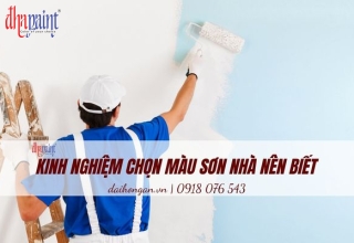 Kinh nghiệm chọn màu sơn nhà nên biết